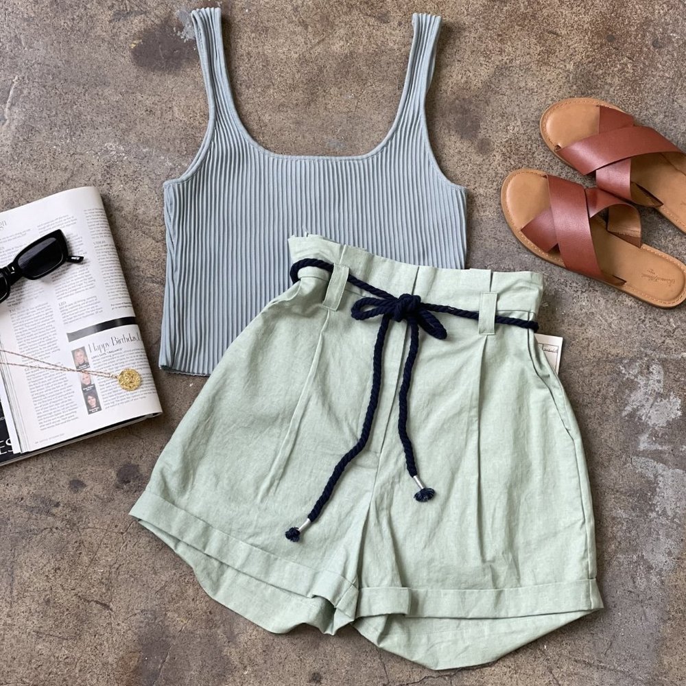 Petra Pleated Shorts